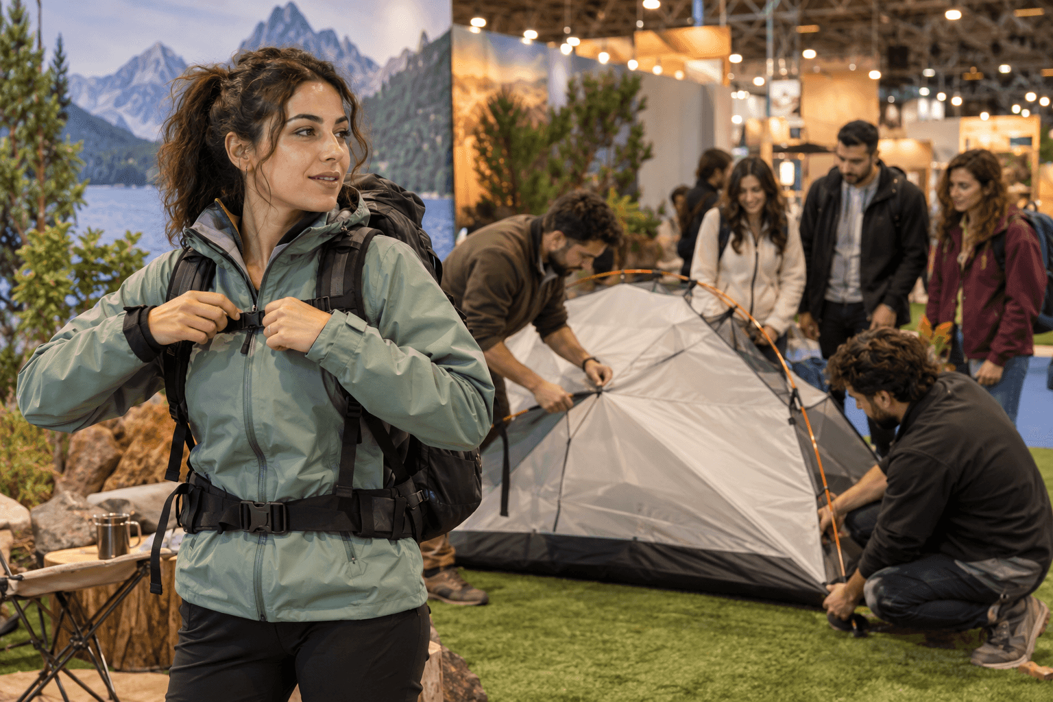 Kamp Fuarı İçin Outdoor Giyim Modeli Başvurusu