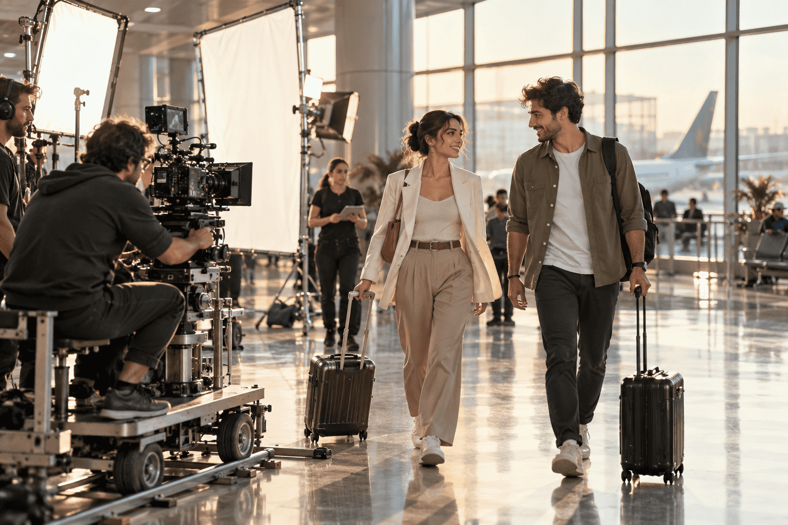 Valiz Markası Reklamı İçin Seyahat Eden Çift Başvurusu